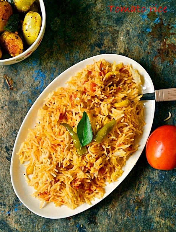 Tomato rice recipe, how to make tomato rice