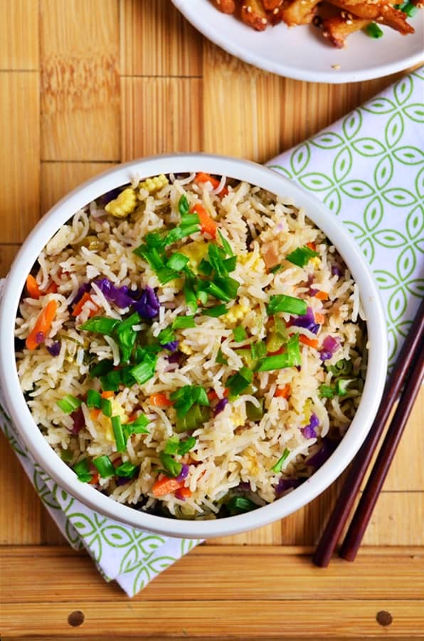 vegetable fried rice Restaurant style veg fried rice