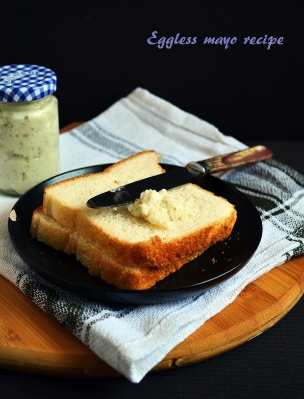 Eggless mayonnaise recipe, how to make eggless mayo