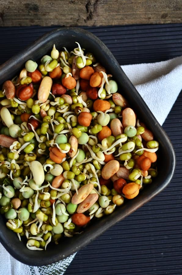 how to make sprouts | mixed beans sprouts