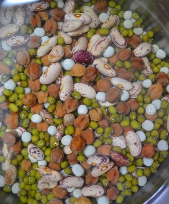 how to sprout mixed beans step3