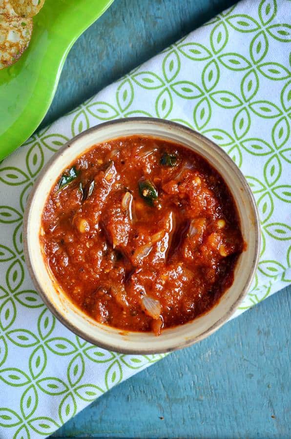 easy tomato chutney recipe