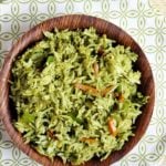 how to make coriander rice recipe