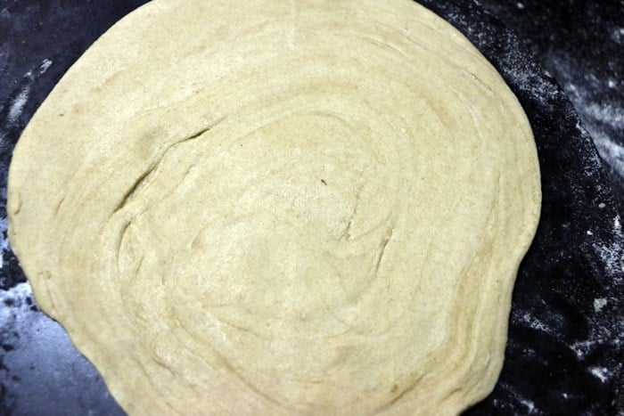 rolled lachha paratha 