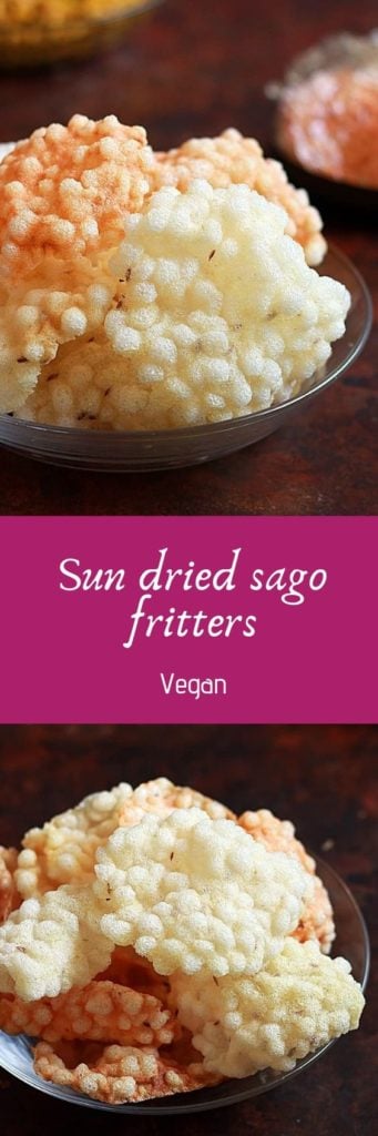 sago fritters