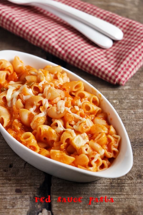 red sauce pasta recipe