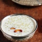 sabudana kheer recipe