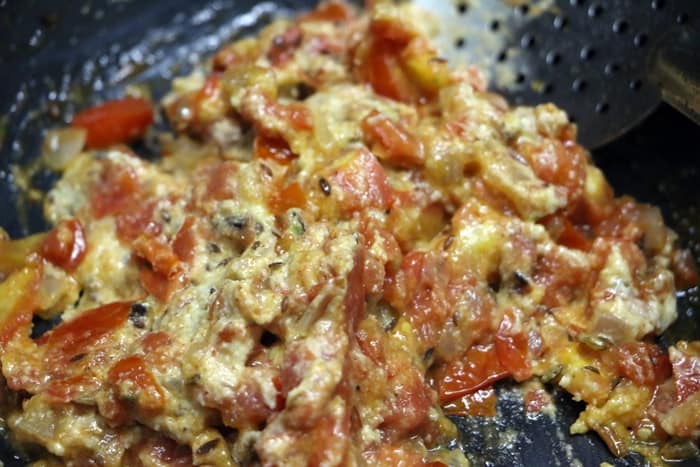 tomato curry recipe-process steps