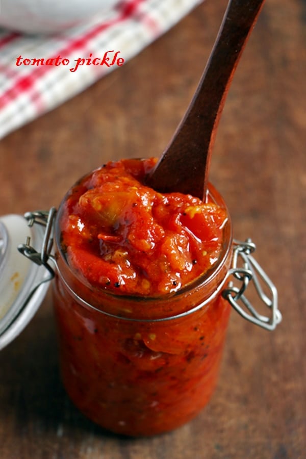 tomato pickle recipe