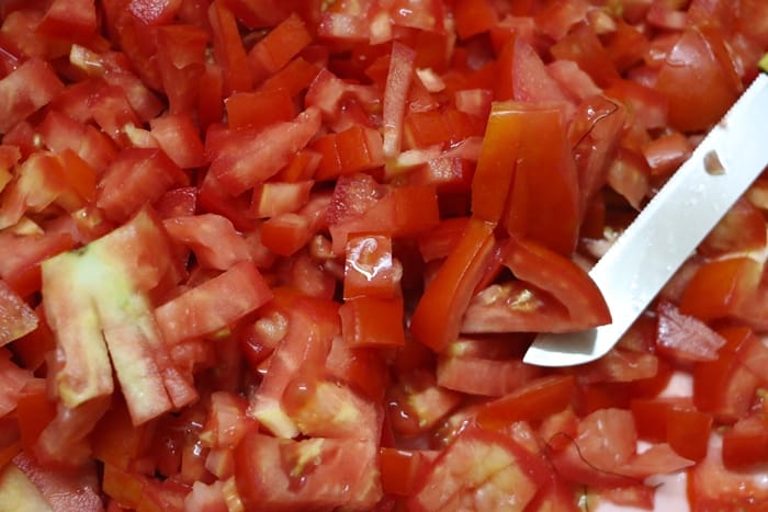 chopped tomatoes