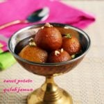 Sweet potato gulab jamun r