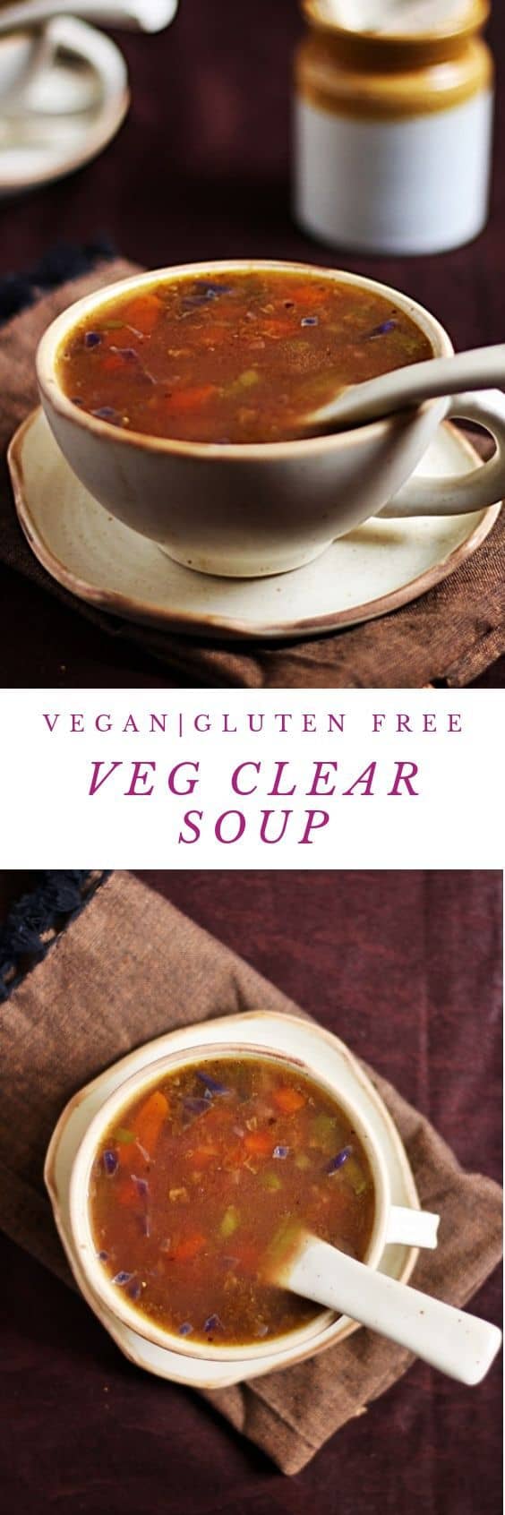 Low Cal Veg Clear Soup Recipe Cook Click N Devour!!!