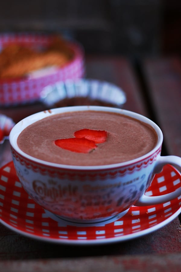 strawberry hot chocolate recipe a