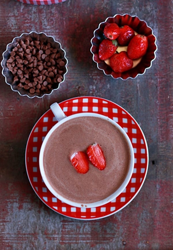 strawberry hot chocolate recipe c