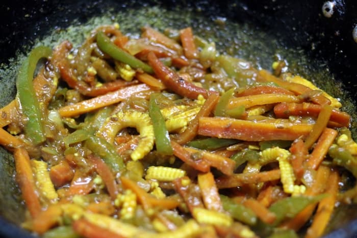 Vegetable jalfrezi recipe