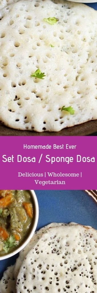 Set dosa recipe