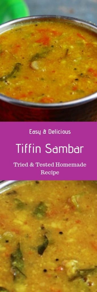 Idli sambar recipe