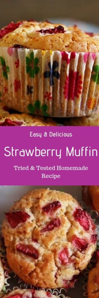 strawberry muffins