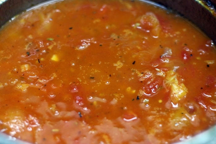marinara sauce step 4
