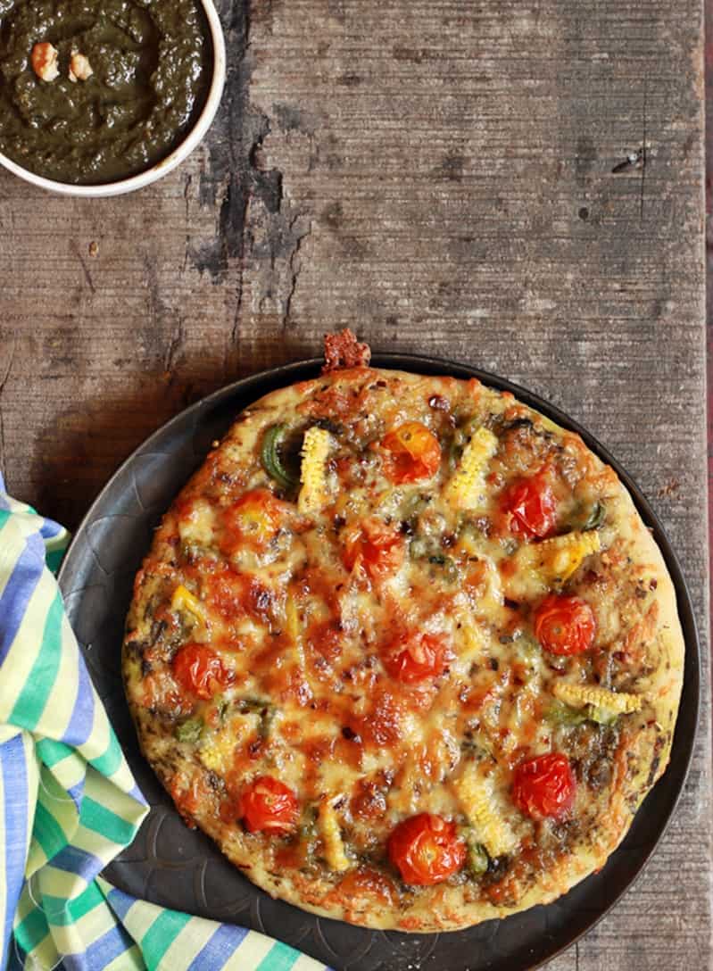 Pesto pizza recipe, basil pesto pizza recipe