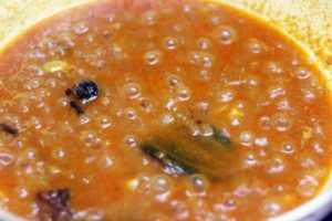 tomato base simmering for making paneer lababdar gravy