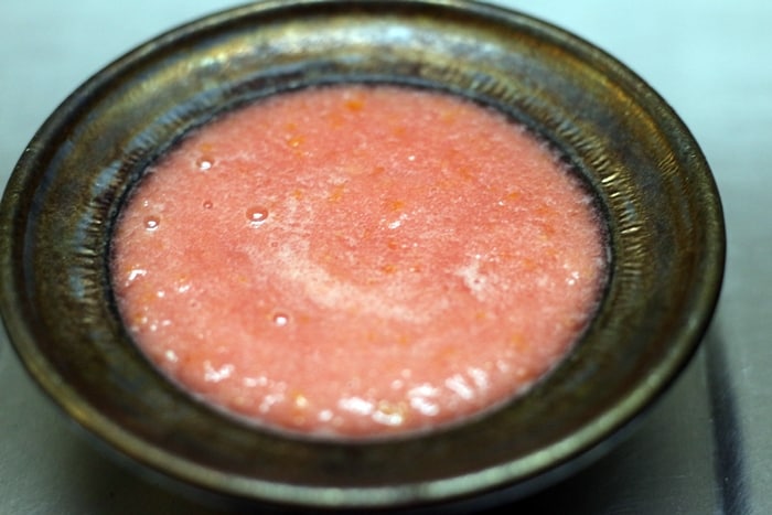 tomato paste-making navratan korma recipe