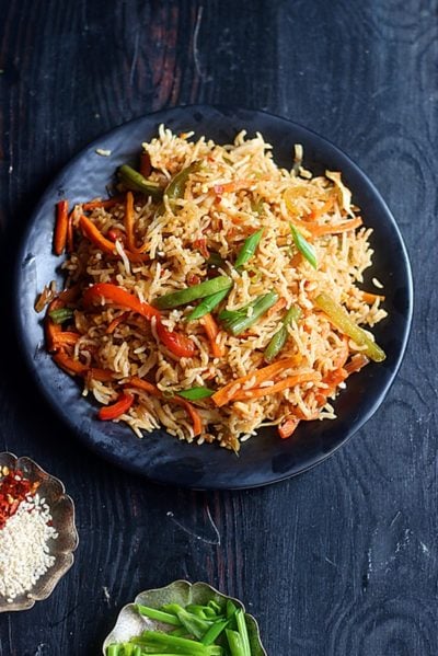Schezwan fried rice recipe, how to make schezwan fried rice