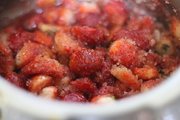 Homemade strawberry jam recipe