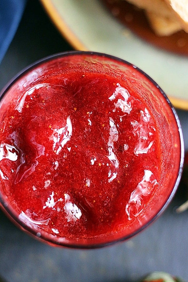 Homemade strawberry jam recipe