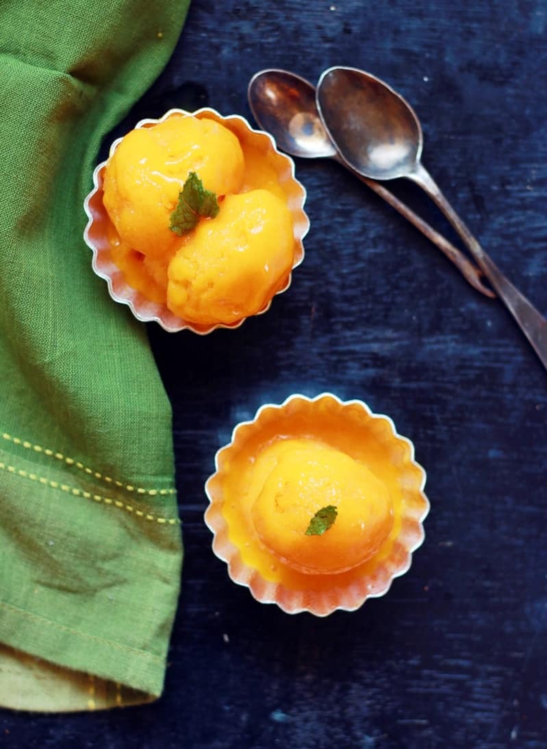 mango sorbet-mango recipes