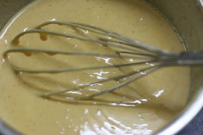 Chickpea flour batter or gram flour batter