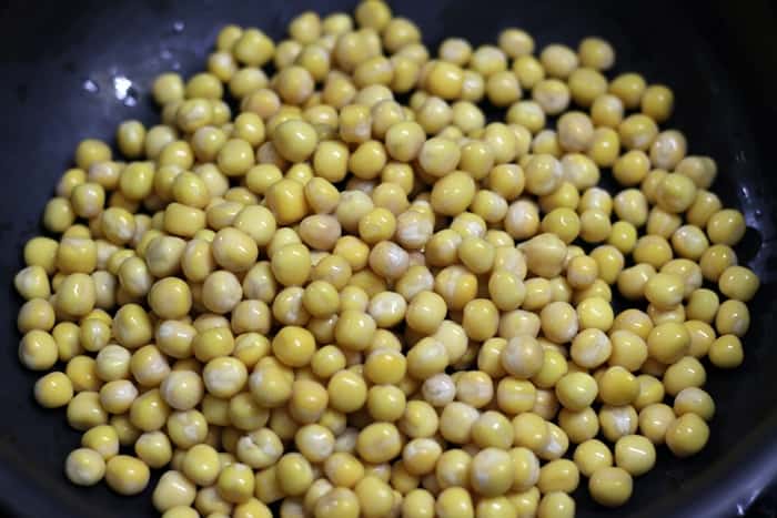 soaked dried white peas