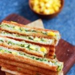 spinach corn sandwich recipe