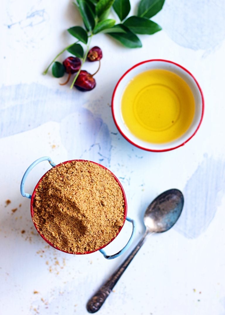 flax seeds powder recipe for idli Flax seeds podi recipe