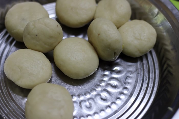 shaped arcot peda ready to fry