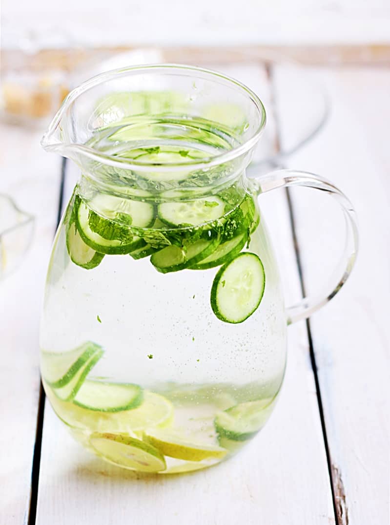 cucumber lemon detox drink recipe