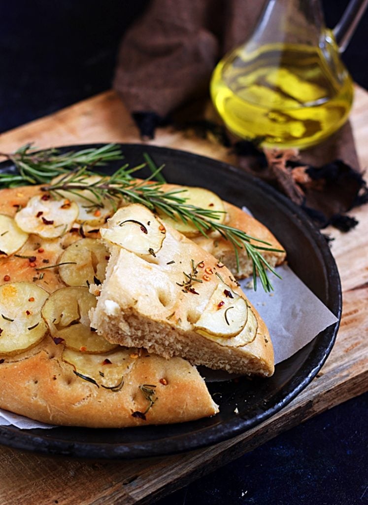 Potato Rosemary Focaccia Recipe Cook Click N Devour!!!