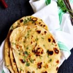 Restaurant style garlic naan