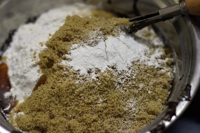 dry ingredients for brookies recipe