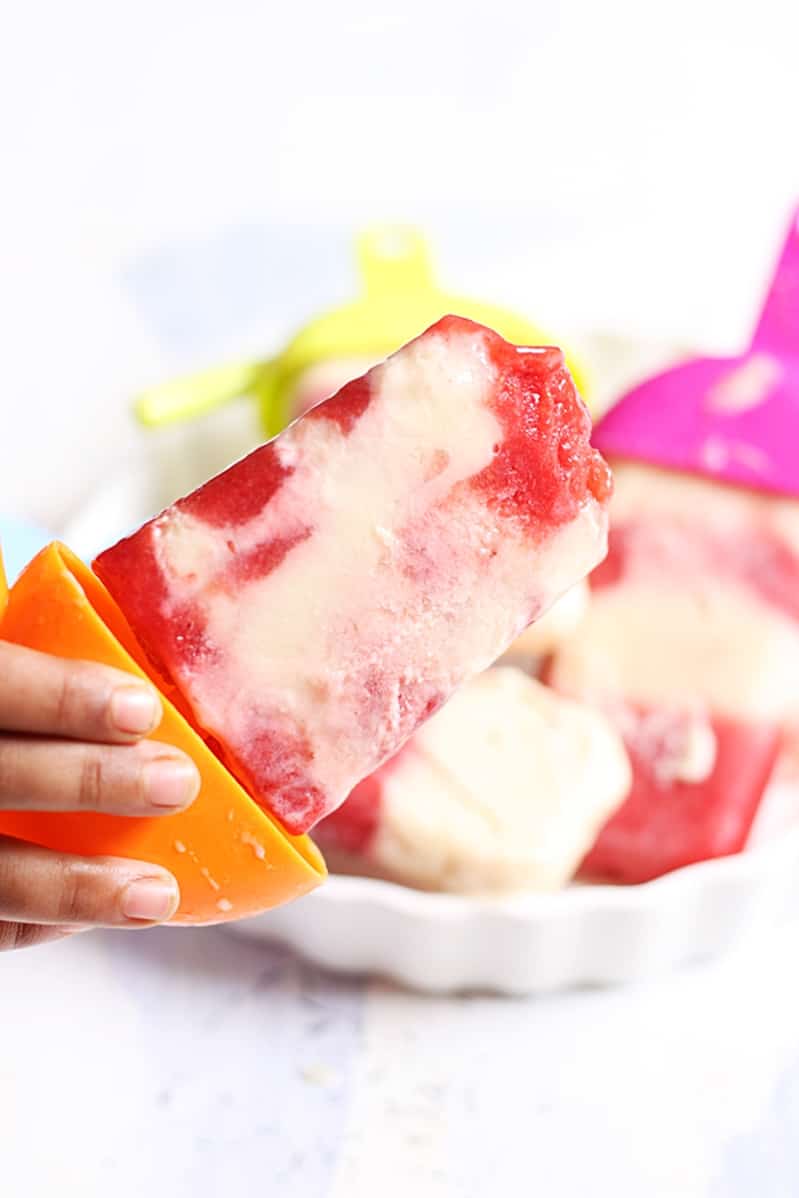 strawberry yogurt popsicle recipe b