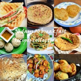 30 days 30 breakfast recipes collection