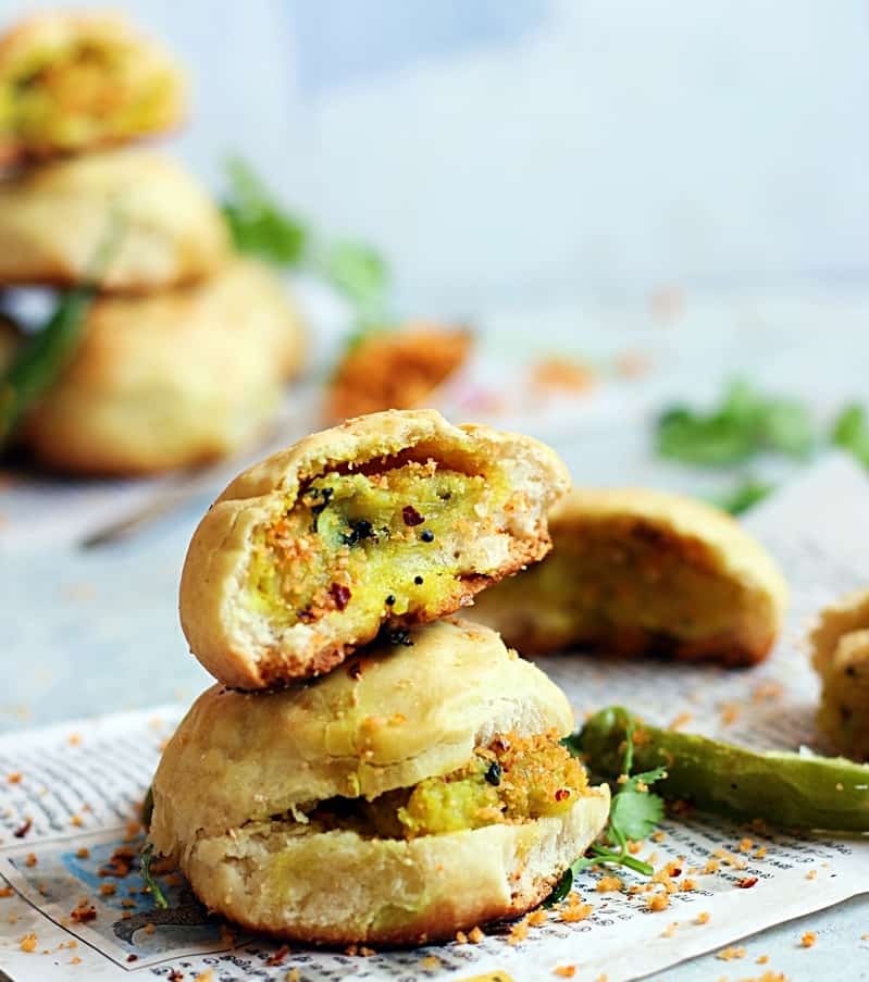 vada pav recipe baked version