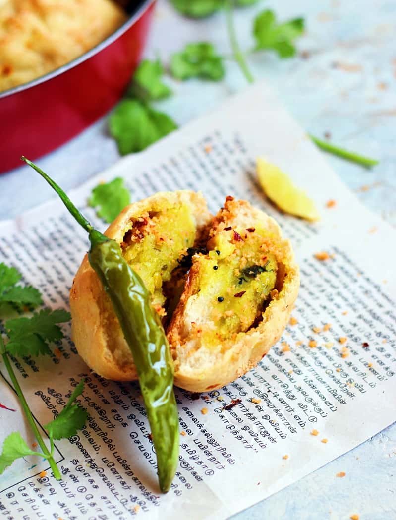 baked vada pao recipe c