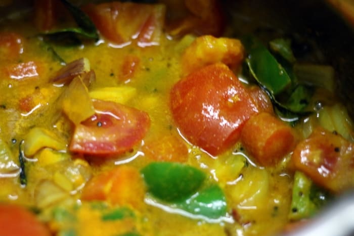 instant sambar recipe step 4
