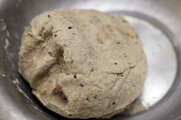 multigrain bread dough