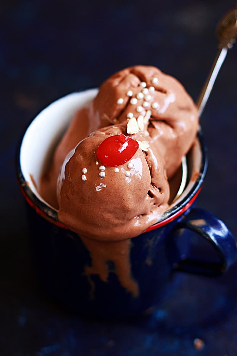 Chocolate ice cream recipe without ice cream maker