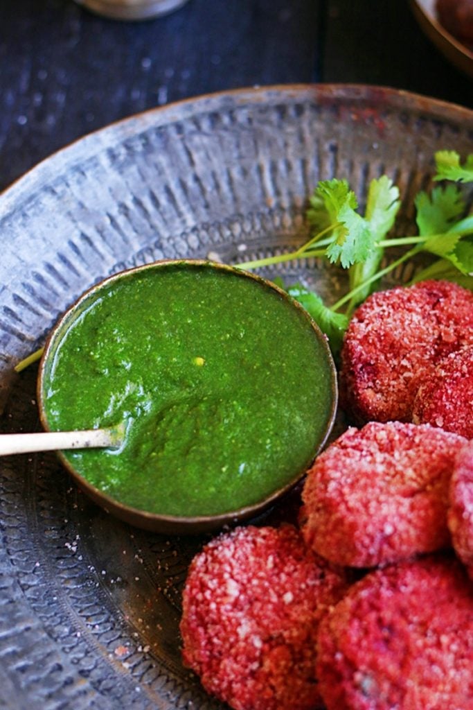 green chutney recipe for chaats