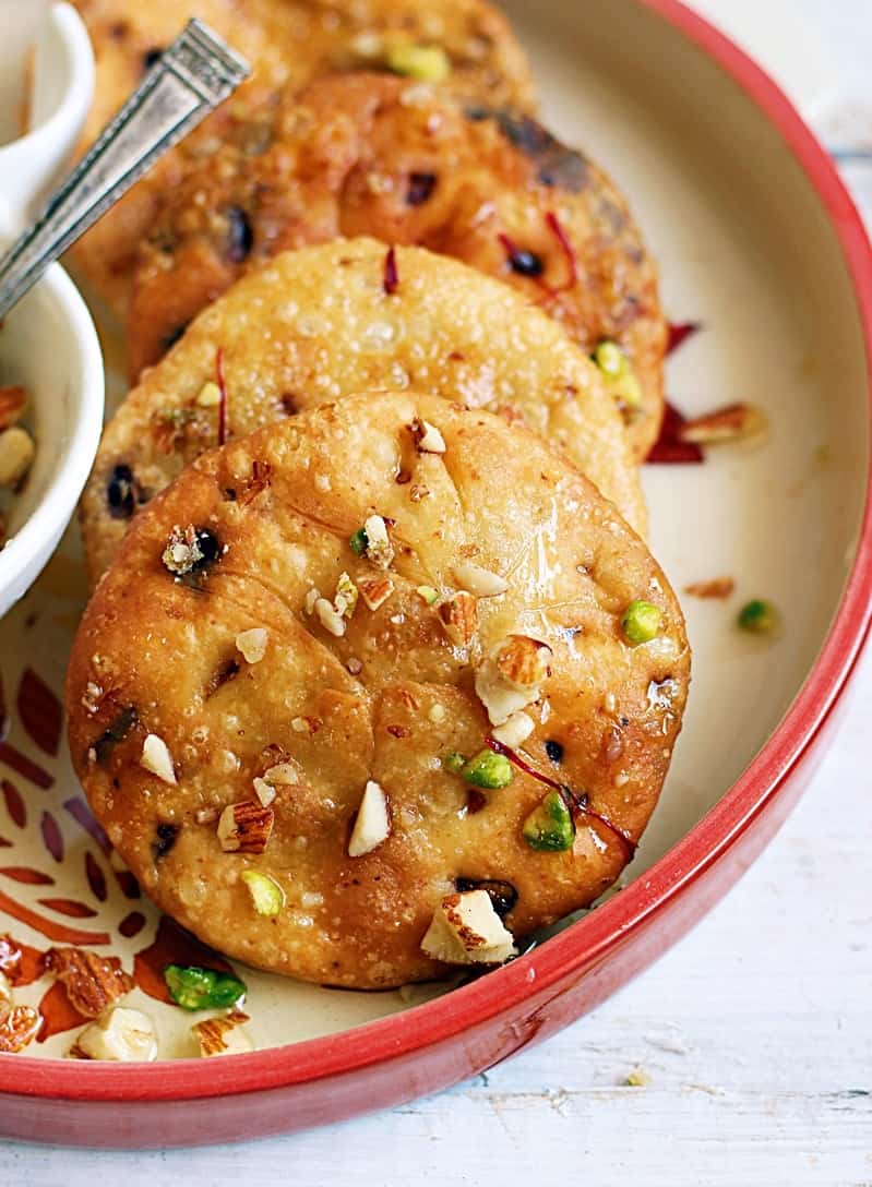 Mawa kachori recipe with instan mawa