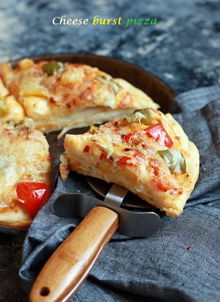 cheese burst pizza recipe