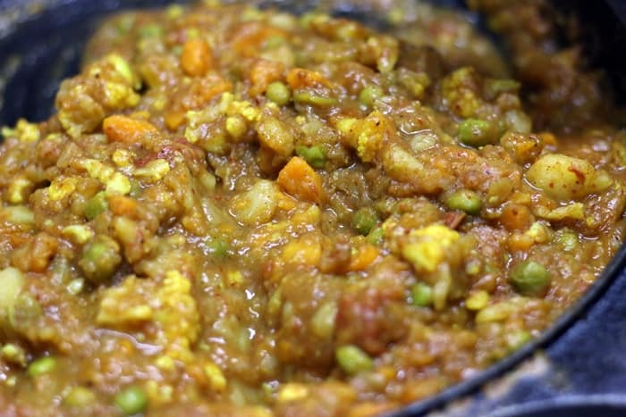 making pav bhaji recipe